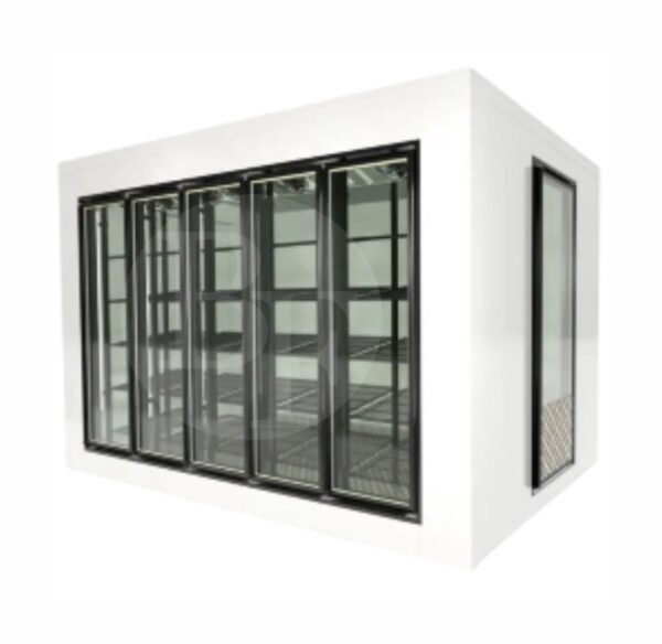walkin cooler com 5 portas de vidro - Image 1