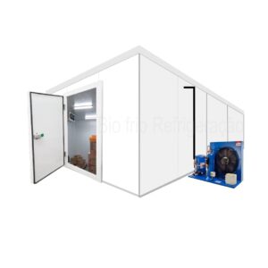 Câmara Fria Resfriados: 3 x 4 x 2,4 de altura