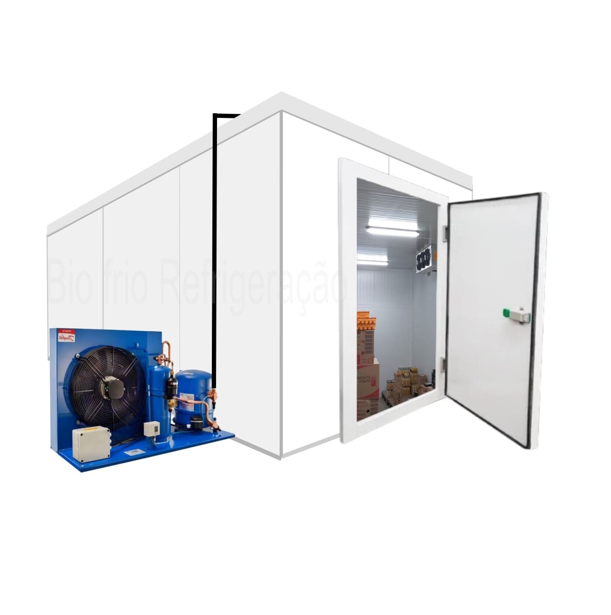 Câmara Fria Congelados: 2 x 3 x 2.4 de altura - Image 1