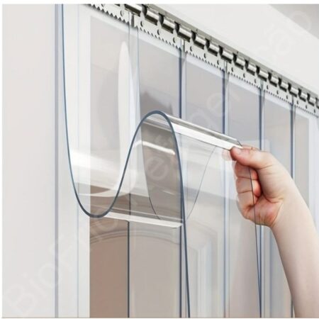 Cortina em PVC com 90cm x 1.9 Metros para porta de câmara fria