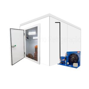 Câmara Fria Resfriados: 2 x 1,5 x 2,4 de altura