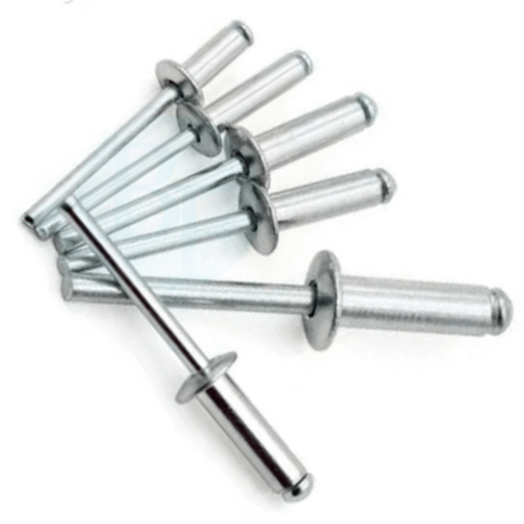 Rebite de Repuxo 4.2 mm cor natural 1000 unidades