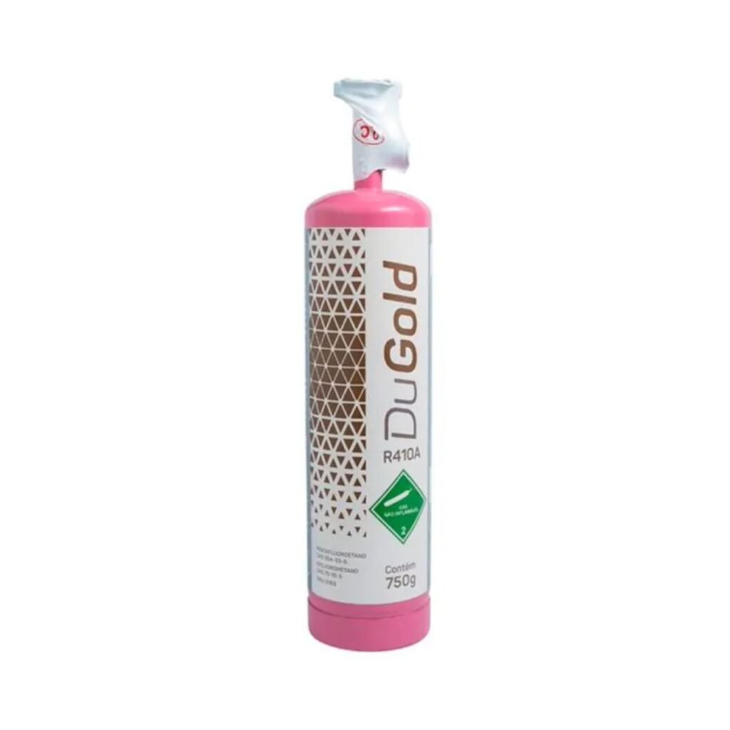 Fluido Gás Refrigerante Dugold R410A com 750g