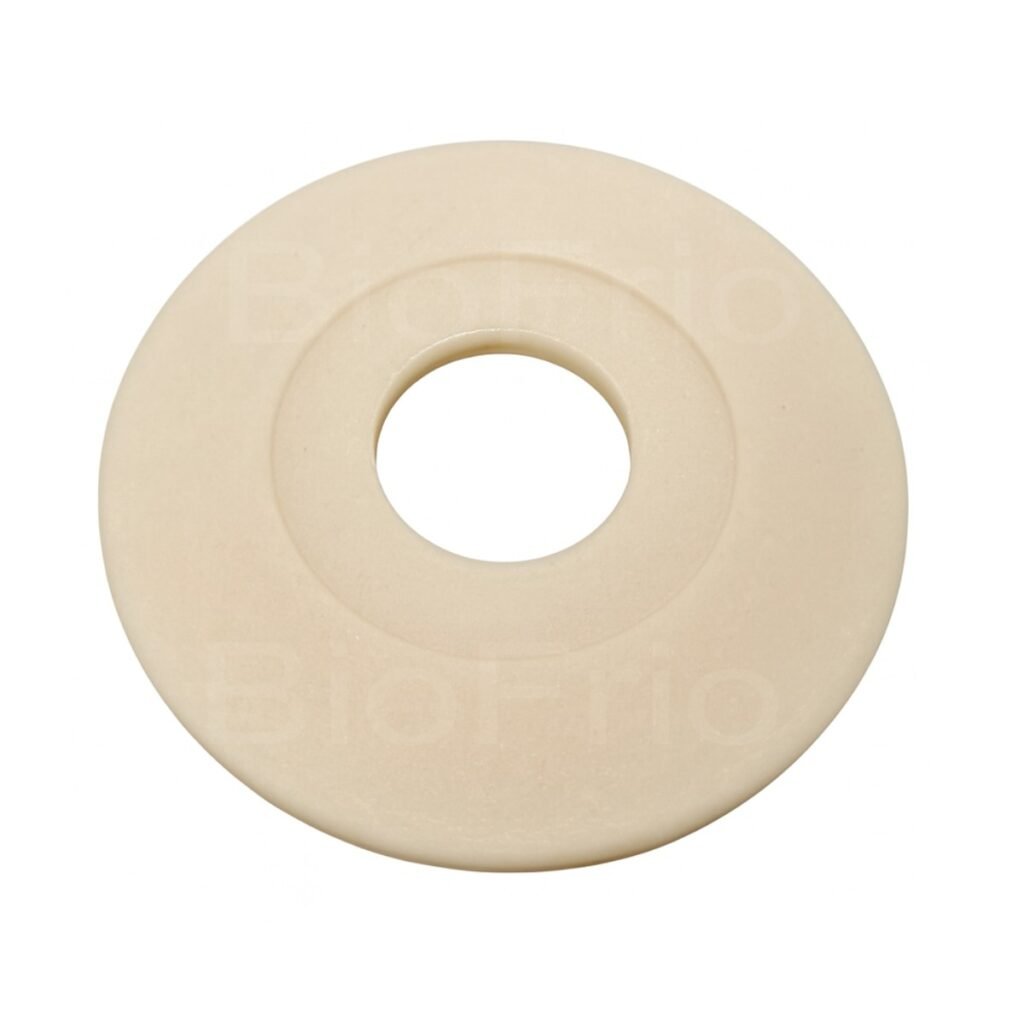 Arruela de nylon na cor natural M12x65 milímetros de diâmetro para Fixar Porta de Câmara Fria