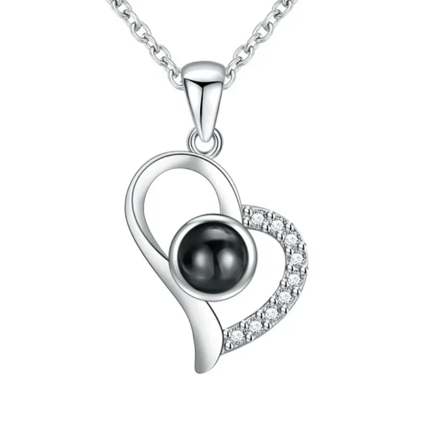 Colar com Pingente de Zircônia