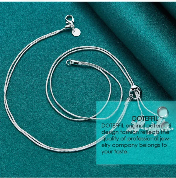 Colar feminino com pingente de libélulas - Image 9